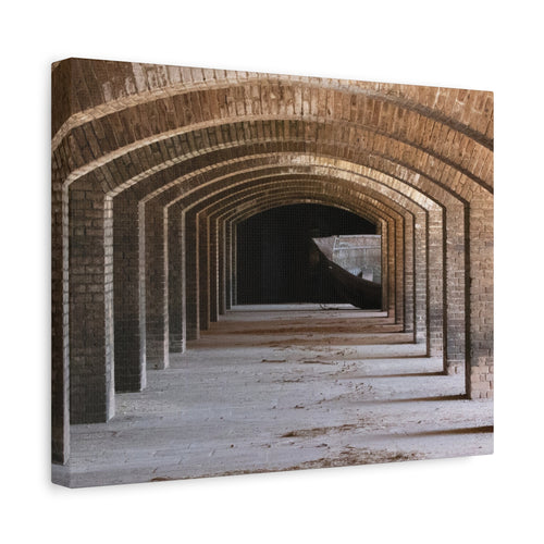 Archway Tunnel Matte Canvas Wall Art – Stretched 1.25"