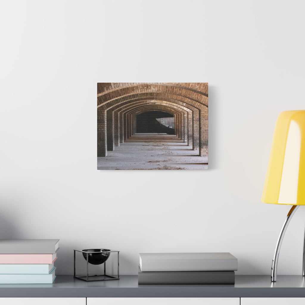 Archway Tunnel Matte Canvas Wall Art – Stretched 1.25"