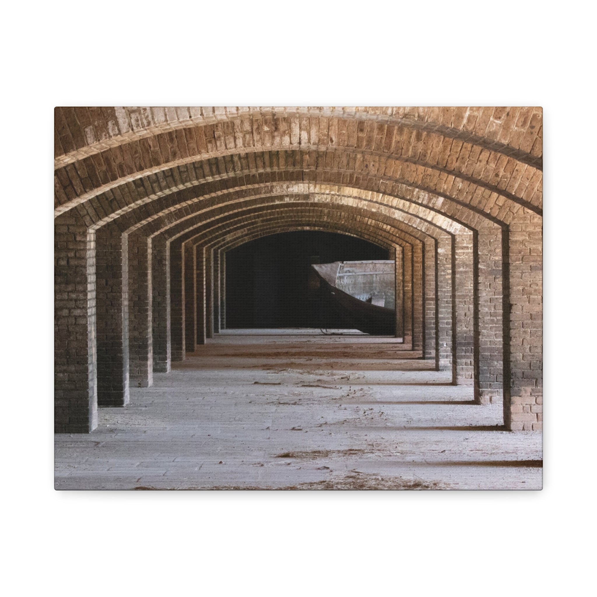 Archway Tunnel Matte Canvas Wall Art – Stretched 1.25"