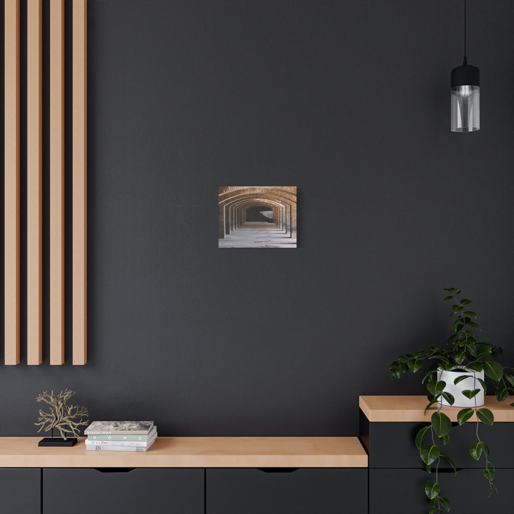 Archway Tunnel Matte Canvas Wall Art – Stretched 1.25"