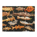 Wooden Fish Wall Puzzle — 120/252/500-Piece Jigsaw for Nautical Home Decor & Gifts