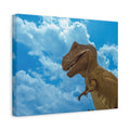 T-Rex Sky Canvas Print — Dinosaur Wall Art for Kids’ Rooms & Nursery